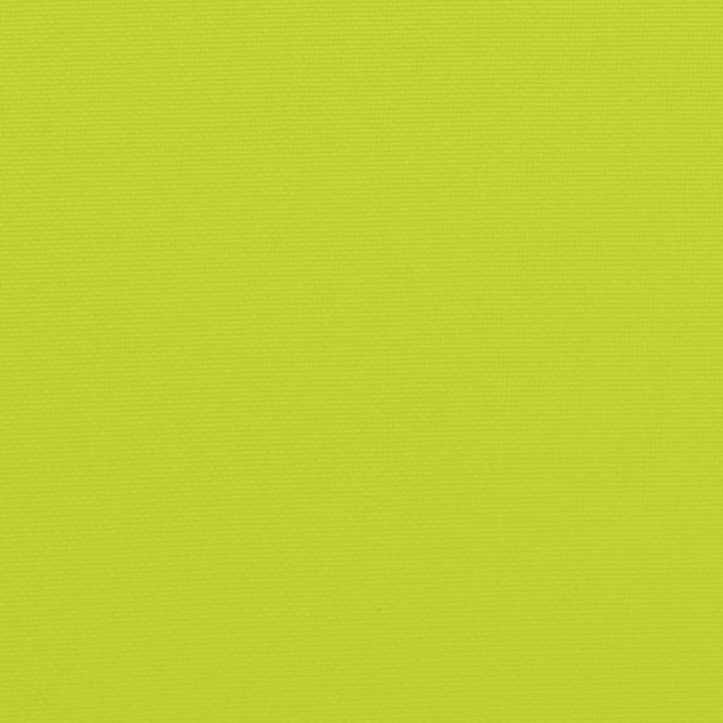 vidaXL Cuscini per Panca 2 pz Verde Intenso 200x50x7 cm Tessuto Oxford