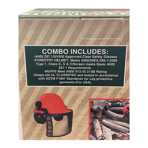 Kit profesional para cortar Forester con casco y pantalones miniatura 5