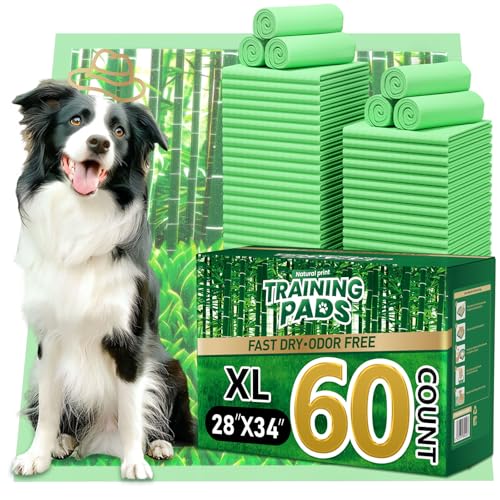 Image of Puppy Pads XL 60 Count - 28 inchx34 inch with Adhesive Tabs