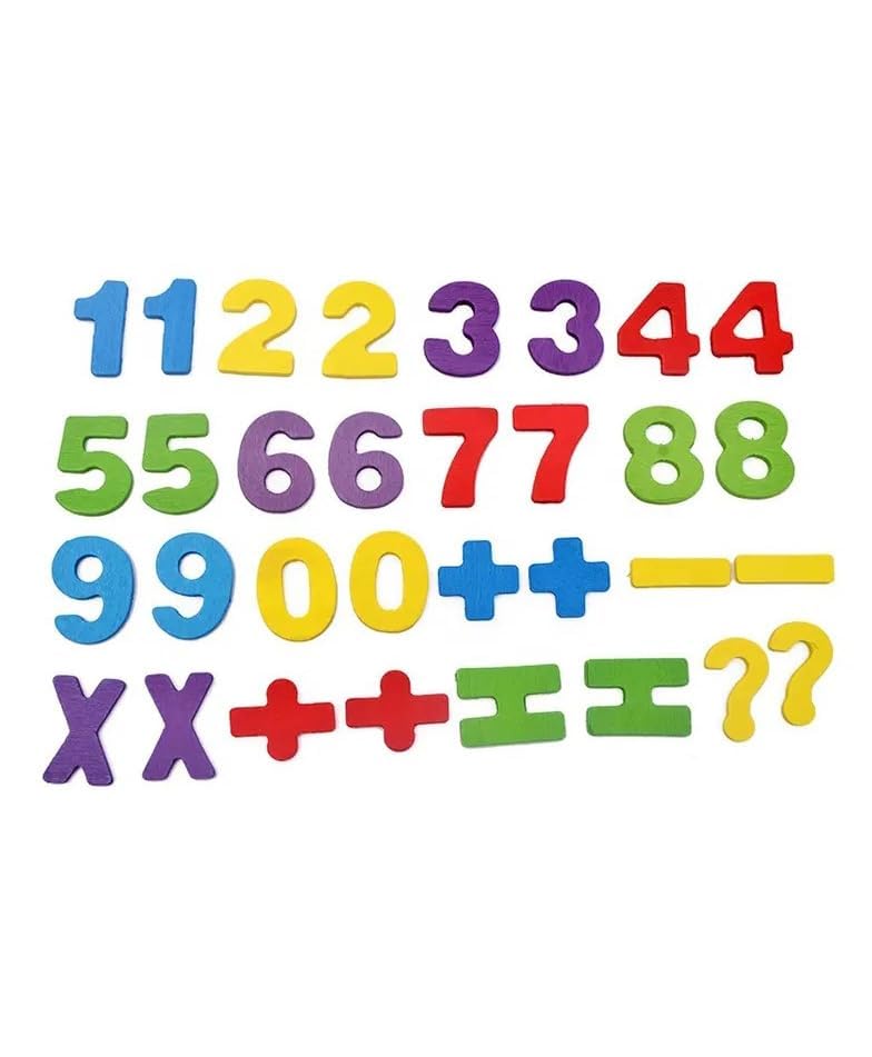 PLUSPOINT Wooden Number Counting Board Learn to Calculate Number with Abacus Computation Study Box Educational Basic Learning Maths kit for Kids Age 3+ (Computation-B) - Image 3 thumbnail