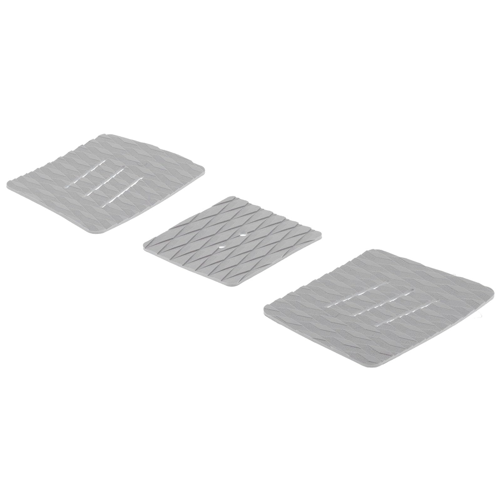 Alfombrilla antideslizante EVA Surf de alta calidad, cómoda, duradera, ligera, de tracción, para tabla de surf, longboard, paddle surf, deportes acuáticos, 9 unidades (gris)