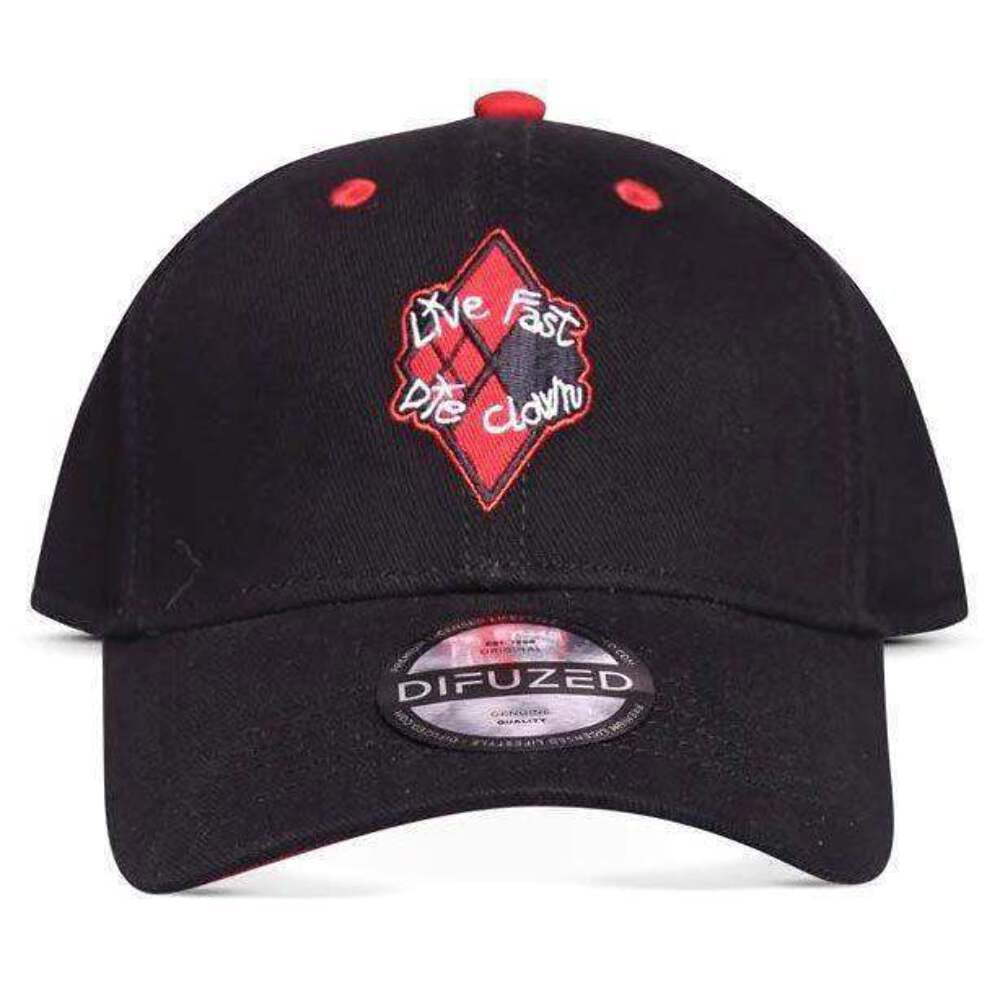 The Joker Baseball Cap Live Fast Die Clown Nue oficjalna czarna czapka z daszkiem