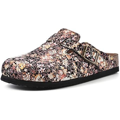 WHITE MOUNTAIN Women's Bari Floral Clogs Cover