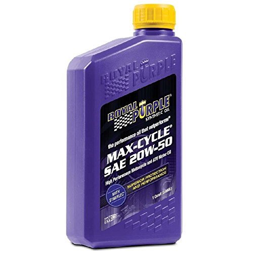 Aceite Sintético Royal Purple 20W-50 Max-Cycle 1 qt miniatura 1