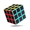 Zeka K p  Renkli Kaliteli Carbon Fiber Rubik Sab r K p  3x3x3 Speed K p - 1 Adet