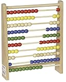 100 Holzperlen auf Holzstäben