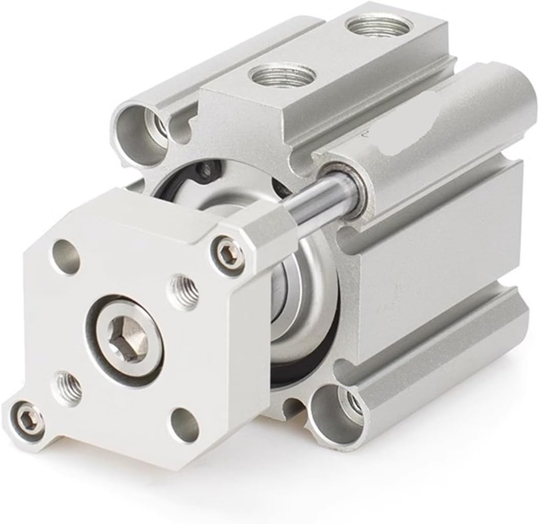 CQMB12、CQMB16、CQMB20、CQMB25コンパクトガイドロッド空気圧シリンダー、ストローク5~100mm(CQMB12