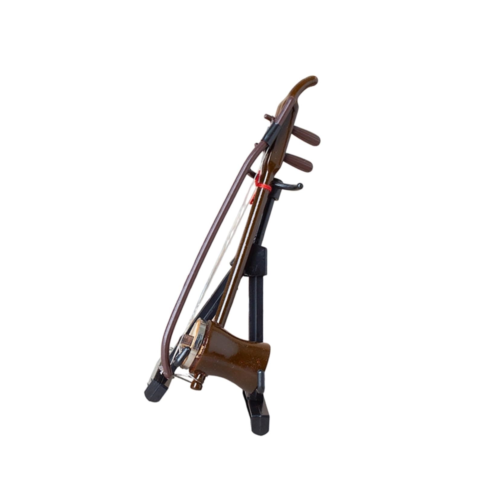 ZXFJYUIP Miniature Erhu Model Traditional Ornament Retro Decorative Musical Instrument(10CM)