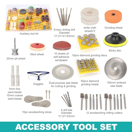 Mini scie à table lapidaire pour bijoux et polisseuse à eau ajustable - 8