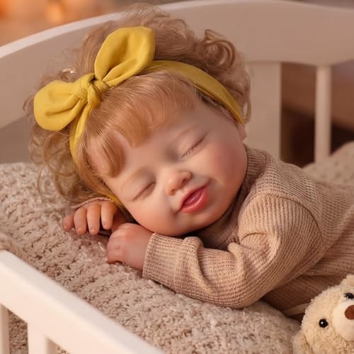 Muñeca Reborn Bebé Niña Realista 17 pulgadas miniatura 5