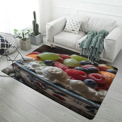 Tapis pour salon et terrasse couverte pour créer un coin repas convivial