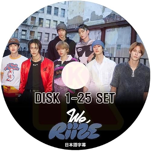 K-POP DVD WE RIIZE 25��set EP1-EP50 ���{�ꎚ������ KPOP DVD