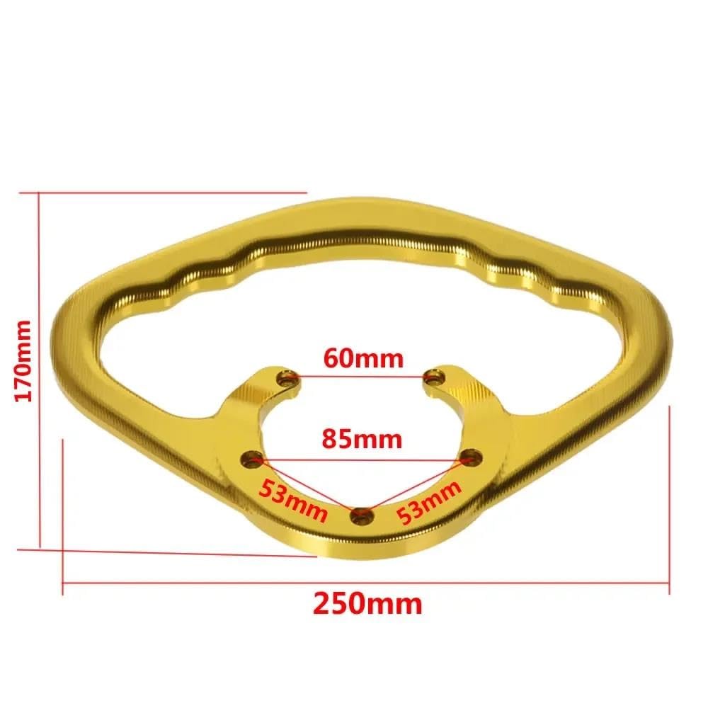 para Suzuki GSXR600 750 1000 K1 K2 K3 K4 K5 K6 K7 K8 K9 K11 Empuñaduras Pasajeros para Motocicletas Agarradera para Tanque Manillas Brazos Mango de Agarre para Pasajero de Motocicleta(Rojo)