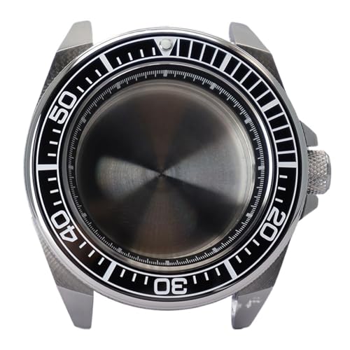 1pc �V���o�[�P�[�X 43 �~�����[�g�����v�P�[�X�T�t�@�C�A�K���X NH35 NH36 NH38 NH34 4R36 �����^���Z���~�b�N�x�[��(Black Ring 2)