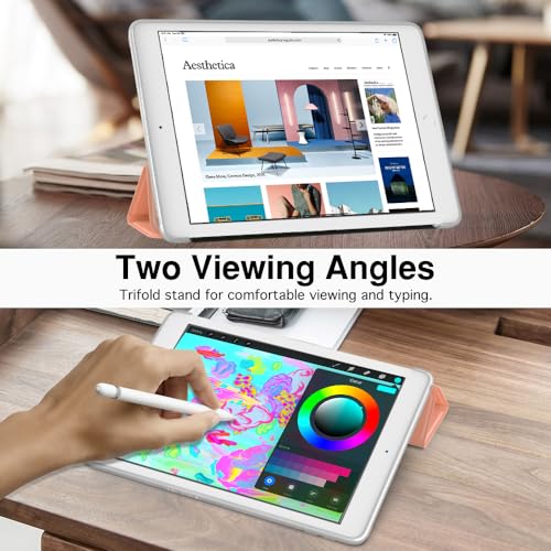 Étui pour iPad 9ème Génération Coque Transparente avec Support de Lecture MoKo - 5