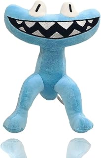 New Rainbow Friend Cyan Plush Toy,11.8"Rainbow Friend Chapter 2 Plushies,Cute and Soft Cyan Stuffed Animal Doll for Boys Girls