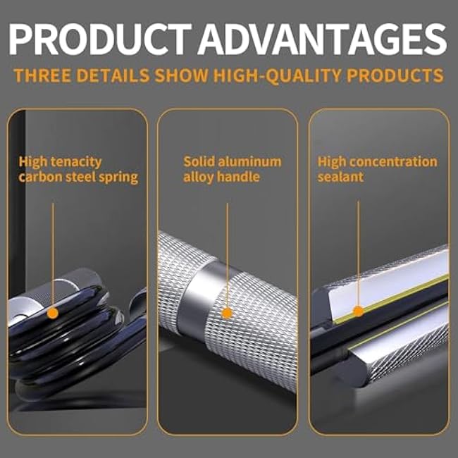 Grip Strengthener Set 6 Pack Metal Hand Grip 50-300LBS Heavy-Duty Grip Trainer Grip Strength Trainer Home Gym with 6 Rolls of Non-Slip Grip Tape