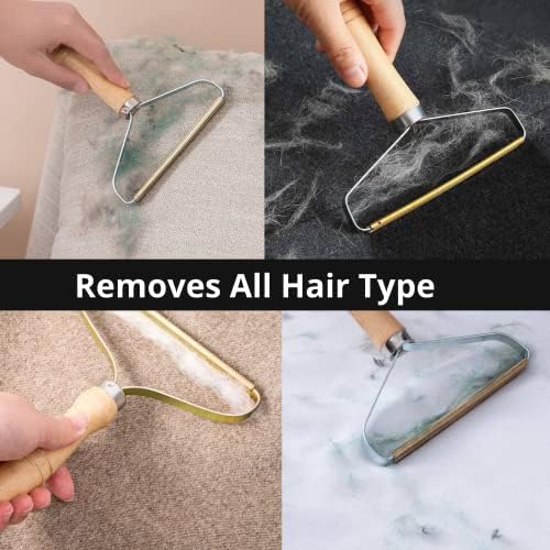 Steexu Carpet Hair Remover Tool - Portable Carpet Lint Remover and Carpet Scraper - Dog Hair Remover for Carpet and Carpet Lint Roller, Revives Carpet Clothes Furniture