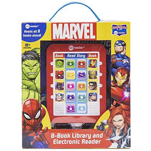 Marvel Super Heroes Spider-Man, Avengers, Guardians, And More! - Me Reader Electronic Reader With 8 Book Library - Pi Kids #TOP6