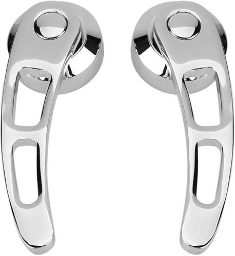 Miniatura 7 de Bediffer Juego de 2 manijas de puerta corredera para el lado del pasajero de 4 1/4 pulgadas, accesorios para automóviles mayores, exteriores