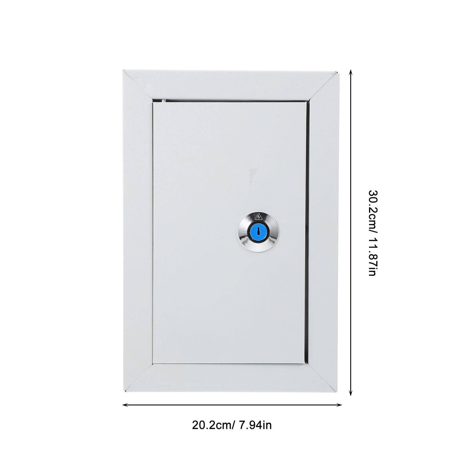 COHEALI Scatola di Distribuzione in Ferro 200X300X160 MM Coperchio Scatola Elettrica Compatta Resistente alle Intemperie per Interruttore Automatico per Uso Industriale Uffici e