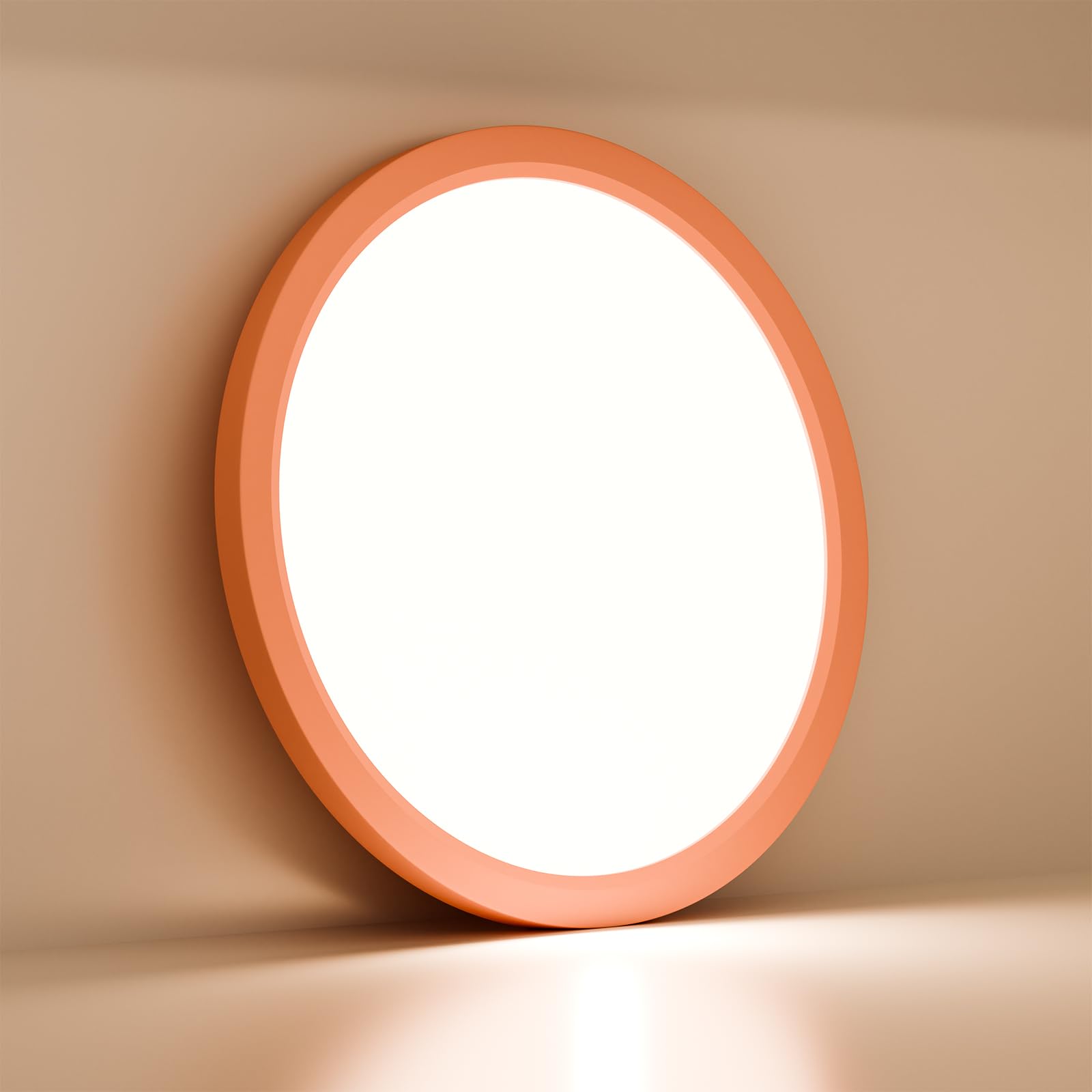 LQWELL® Plafoniera Lampada da soffitto a LED, Lampada da bagno impermeabile IP44 Rotonda Piatta 18W 4000K 1600LM Sottile per Soggiorno Bagno Camera da letto Cucina Seminterrato Ufficio, 220 * 24mm