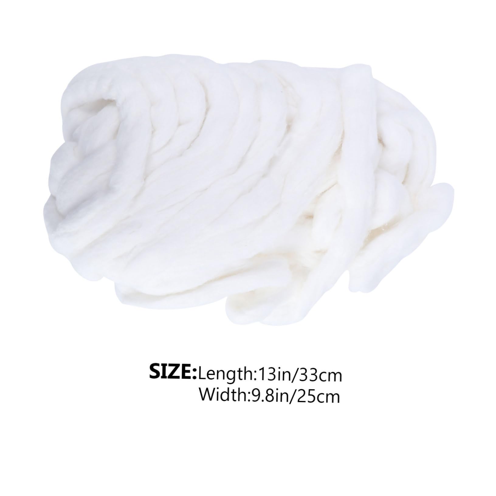 Didiseaon Cosmetic Roll 1 Roll of Soft Absorbent Cotton Strips for Hair Salon Beauty Needs