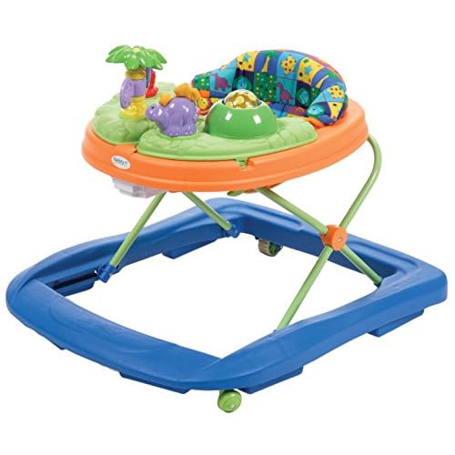 Safety 1st Dino Sounds ‘n Lights Discovery Baby Walker with Activity Tray