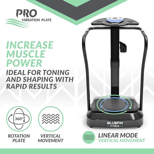 Bluefin Fitness Pro Vibration Plate with Silent Motor — view 6