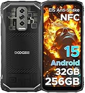 DOOGEE Blade 10 Ultra (2025) Android 15 Rugged Smartphone, 32GB RAM+256GB ROM Rugged Phone Unlock...