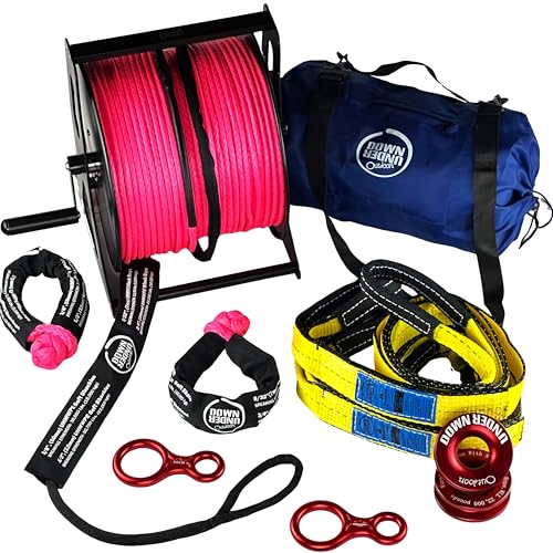 Image of DOWN UNDER OUTDOORS Deer Drag Game /Log /4x4 Recovery Kit, 650 ft of 9 /32 inch