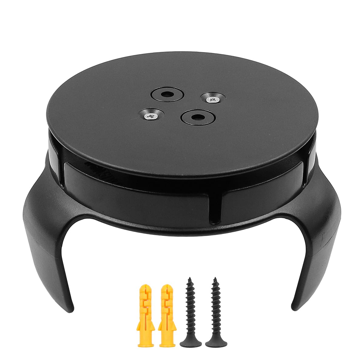 Namvo Speaker Wall Mount Bracket for Dot 3rd 4rd Generation Home Mini Smart Speaker with Cable Organiser - Black