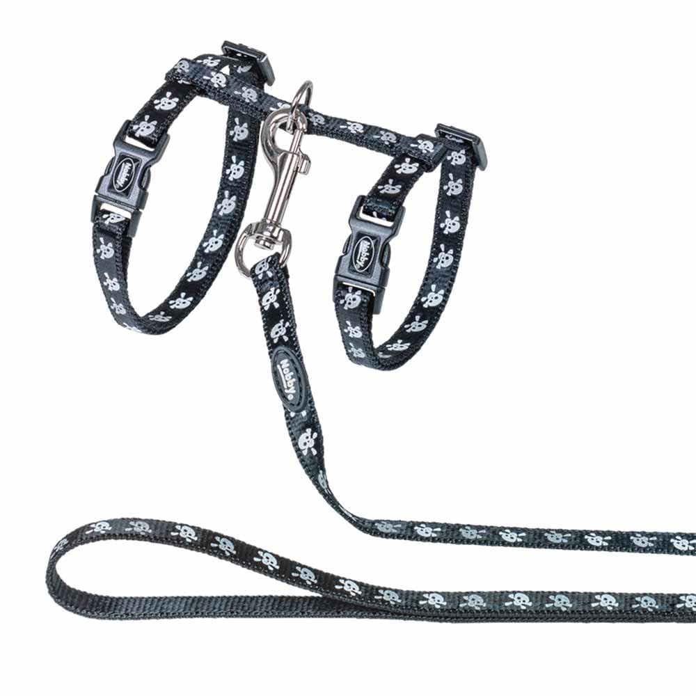 Nobby Scull 53060-05 Cat Harness Black