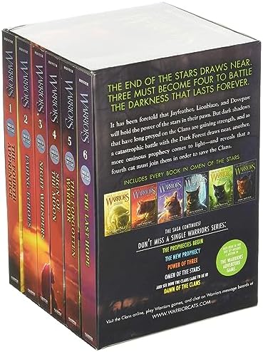 Warriors: Omen of the Stars Box Set: Volumes 1-6