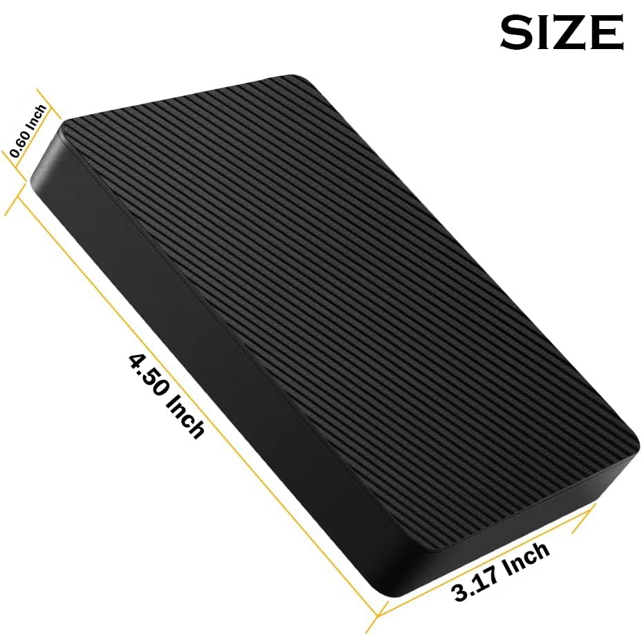 Image of KINGSTER External Hard Drive with 256 GB SSD Storage, USB 3.0 Portable,Compatible with Windows and Mac