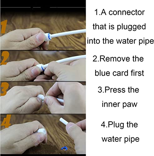 Image of Water Purifier Push Fit Tee Connector | 3 Way Tube Jointer Quick Connect | Push Fit Type Connector | T-Shape 6 mm For RReverse Osmosis System (Pack of 100)