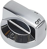 Vista 1 de Whirlpool WPW10301588 OEM, perilla de control de quemador de superficie de rango inoxidable