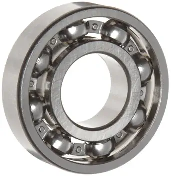 WJB 6308 Deep Groove Ball Bearing, Open, Metric, 40mm ID, 90mm OD, 23mm Width, 9150lbf Dynamic Load Capacity, 5400lbf Static Load Capacity
