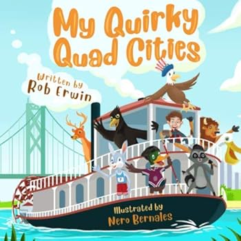 Paperback My Quirky Quad Cities Book