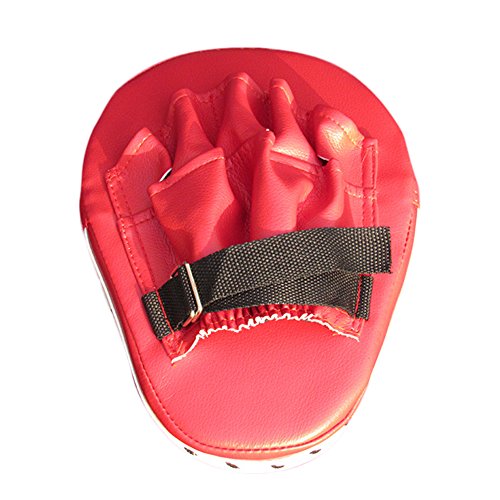 OuYou Manoplas de Boxeo Paos de Boxeo Almohadilla de Entrenamiento de Boxeo de Objetivo de Puño de Mano Flexible Sanda Taekwondo