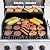 Grill Replacement Parts for Charbroil Performance 4-Burner 463354021 463365021 463352521 463365522 463366022, 17" Cooking Grates, Heat Plates & Burners Tubes for Charbroil Gas Grill Repair Kit