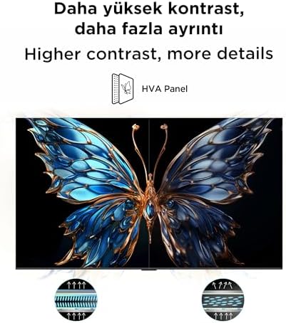 TCL 55 inç Akıllı TV 55T6C 4K QLED Renkli Quantum Crystal HDR10+ Oyun Google TV, Dolby Vision Atmos, DTS Virtual X, MEMC, Sesli Kontrol, Game Master ve İnce Tasarım (2025 Modeli) - Görsel 7