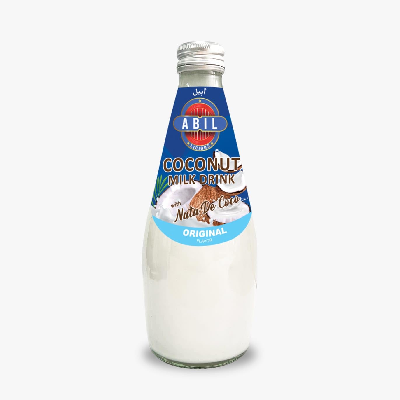 AbilCoconut Milk With Nata De Coco Original 290Ml