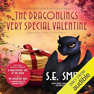 The Dragonlings&rsquo; Very Special Valentine Audiolibro Por S. E. Smith arte de portada