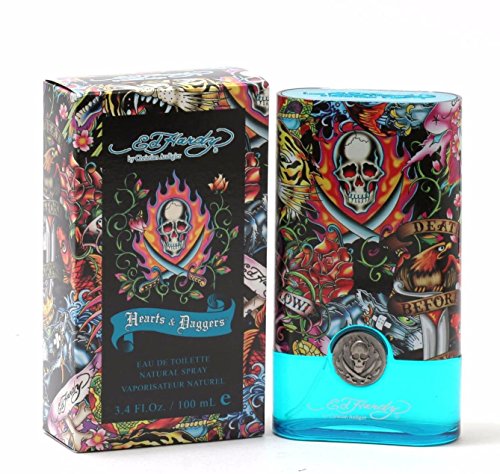 Ed Hardy Hearts & Daggers by Christian Audigier for Men 3.4 oz Eau de Toilette Spray