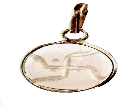 PowerFortunes Colgante de cristal Esvástica, Cristal, No precioso