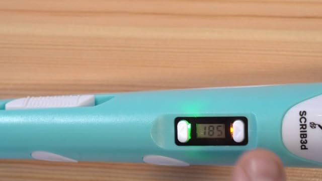 Bild 6 - SCRIB3D P1 3D-Druckstift mit Anzeige - Enthält 3D-Stift, 3 Startfarben von PLA-Filament, Schablonenbuch + Projektanleitung und Ladegerät