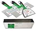 USG Sheetrock Matrix Stainless Steel Drywall Taping Knife Set 6"-10"-12" with Matrix Mud Pan