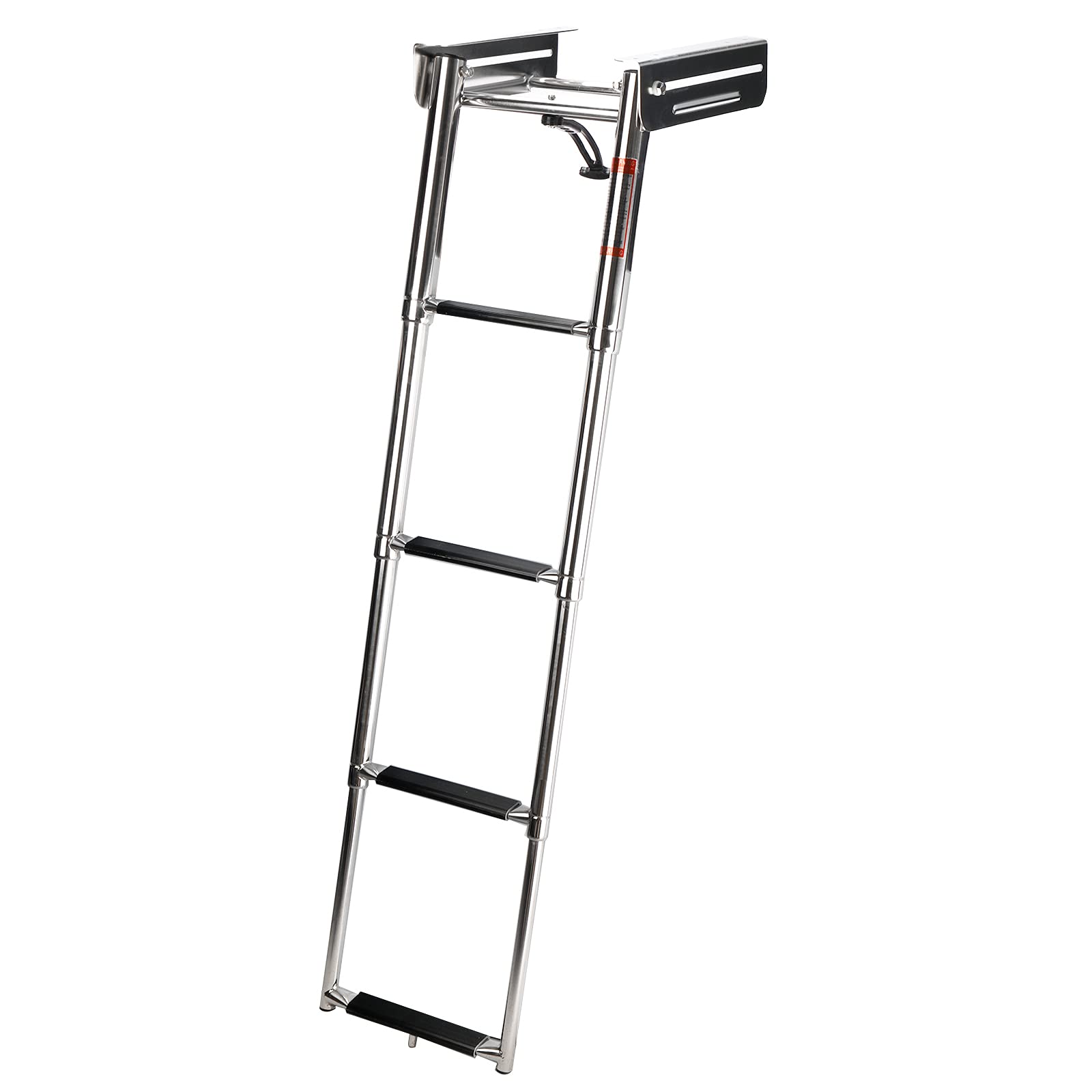 Buy Amarine Made 4 Step Boat Ladder with Screws Stainless Steel ...