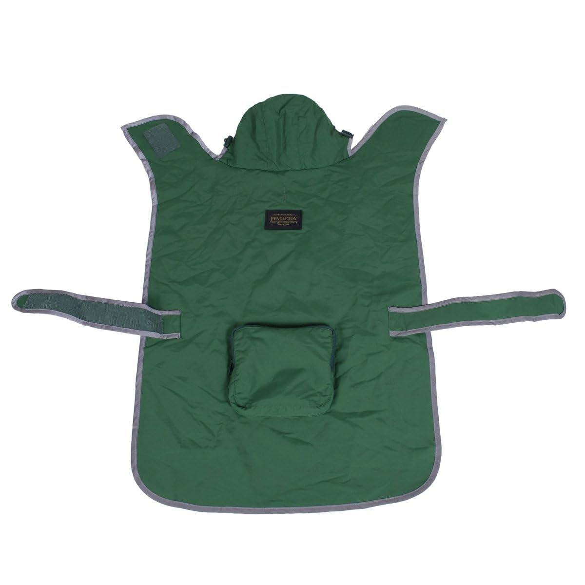 Pendleton National Park Dog Raincoat (Small (Girth: 17"-22.5"), Green w/Glacier Lining)